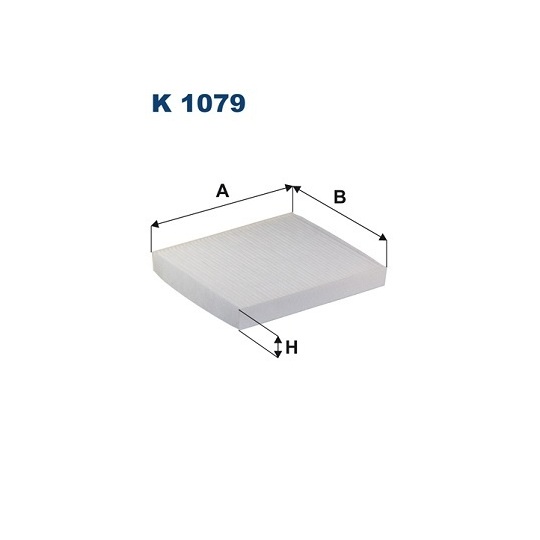 K 1079 - Filter, kupéventilation 