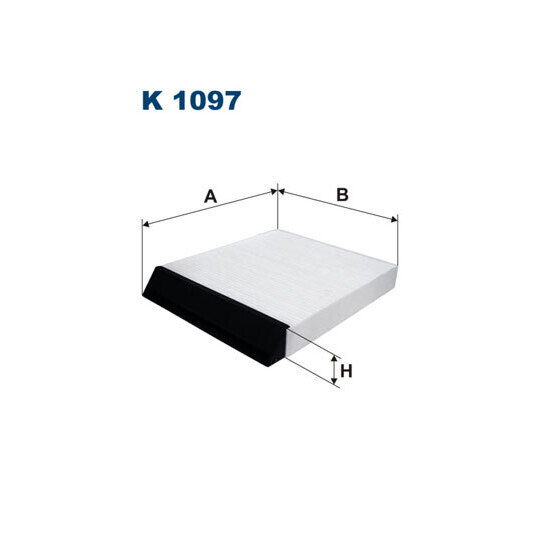 K 1097 - Filter, interior air 