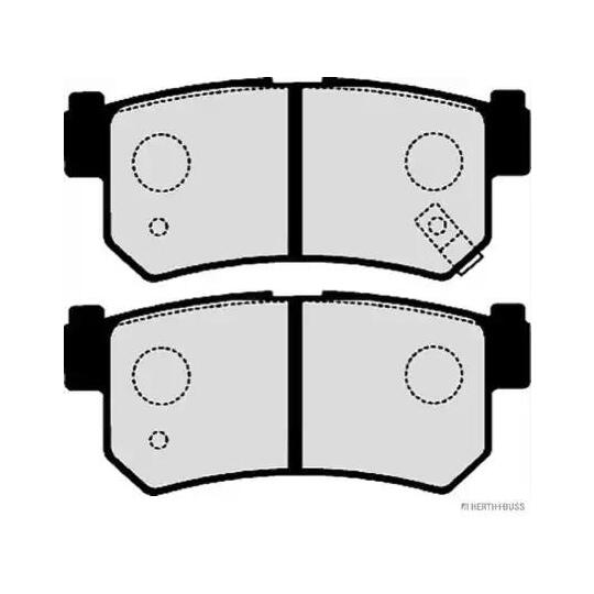J3610405 - Brake Pad Set, disc brake 