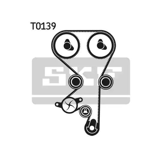 VKMS 05154-3 - Timing Belt Set 