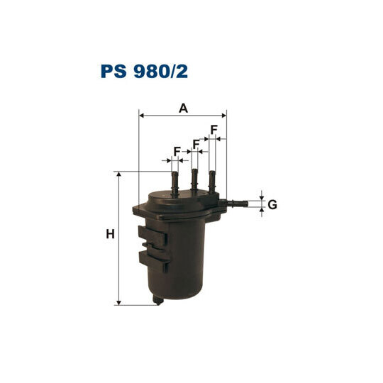 PS 980/2 - Polttoainesuodatin 