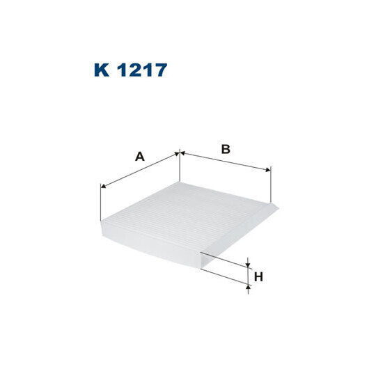 K 1217 - Filter, interior air 