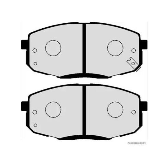 J3610516 - Brake Pad Set, disc brake 