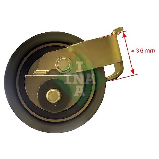 531 0500 20 - Tensioner Pulley, timing belt 