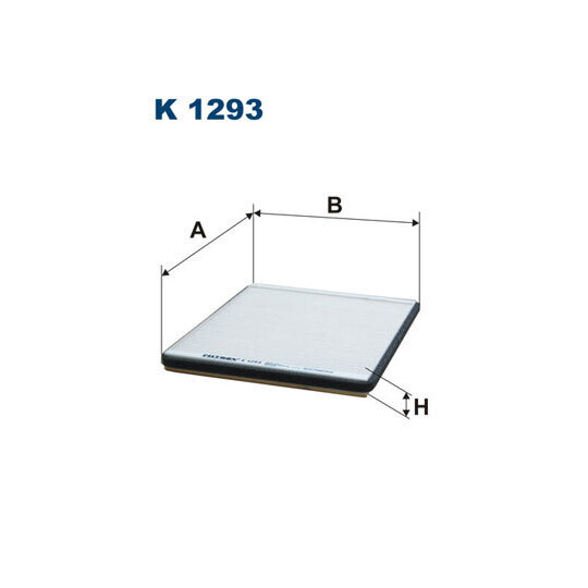 K 1293 - Filter, kupéventilation 