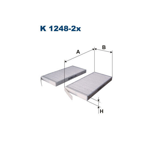 K 1248-2X - Suodatin, sisäilma 