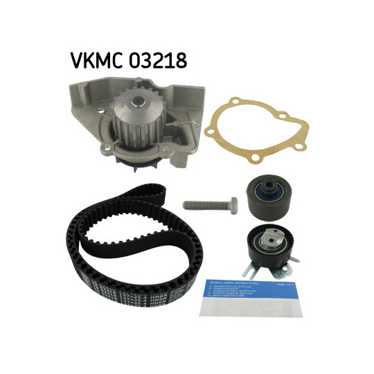 VKMC 03218 - Veepump + hammasrihmakomplekt 