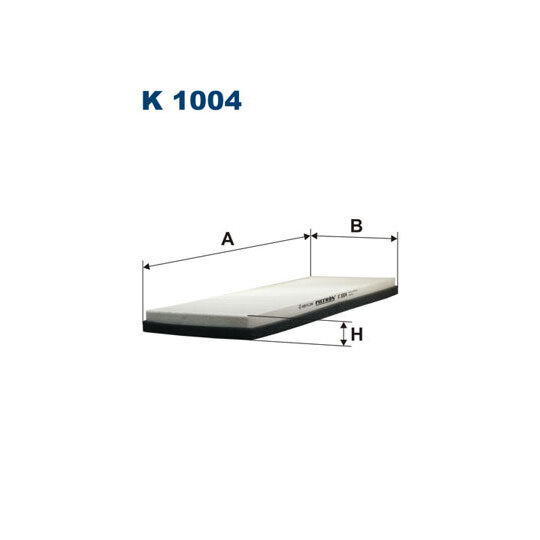 K 1004 - Filter, kupéventilation 