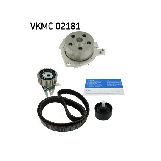 VKMC 02181 - Vattenpump + kuggremssats 