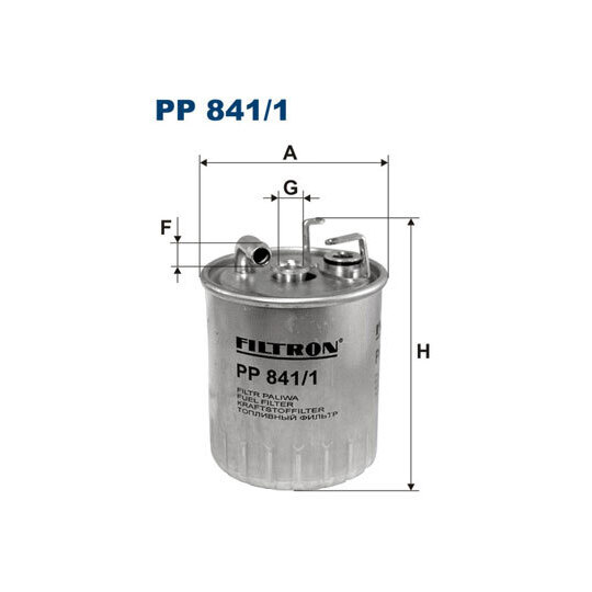 PP 841/1 - Bränslefilter 