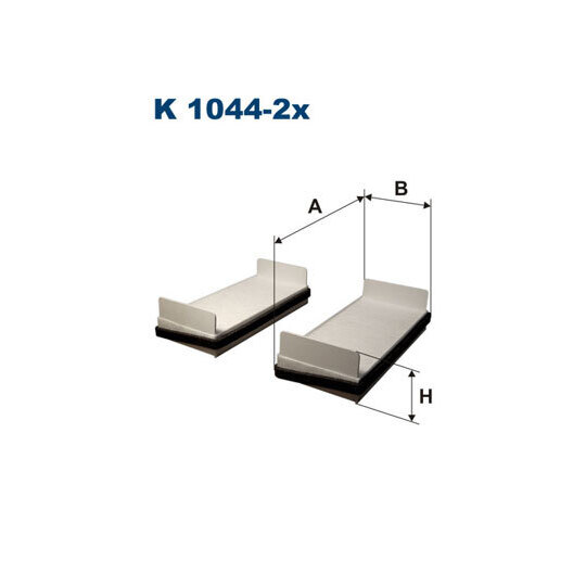 K 1044-2X - Filter, interior air 
