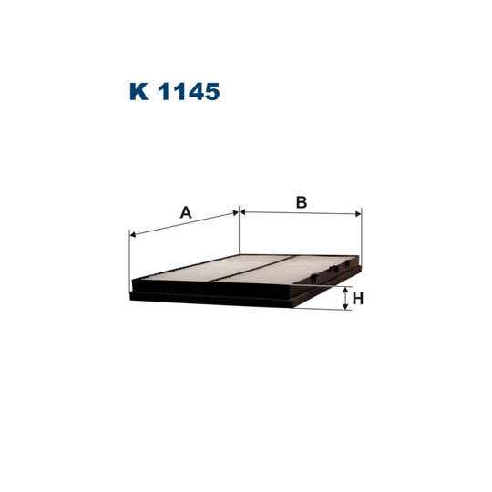 K 1145 - Filter, interior air 