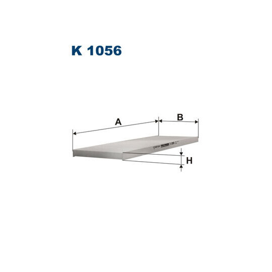 K 1056 - Filter, interior air 
