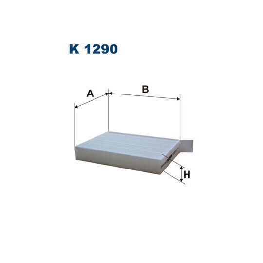 K 1290 - Filter, interior air 