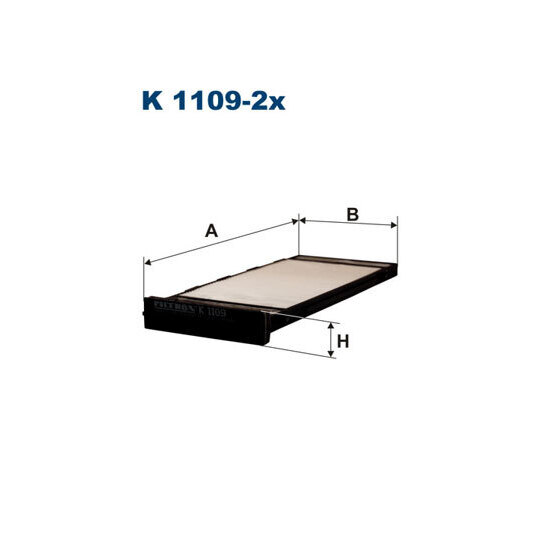 K 1109-2X - Filter, interior air 
