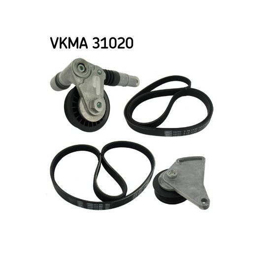 VKMA 31020 - Flerspårsremssats 