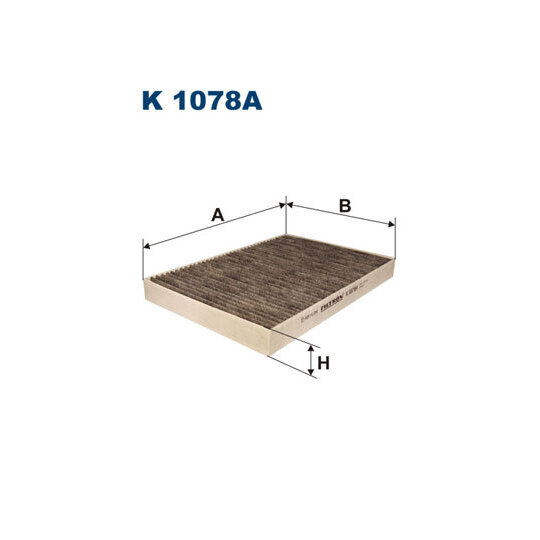 K 1078A - Filter, interior air 