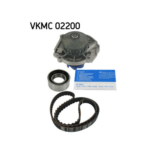 VKMC 02200 - Vesipumppu + jakohihnasarja 