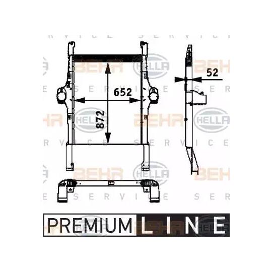 8ML 376 724-251 - Kompressoriõhu radiaator 