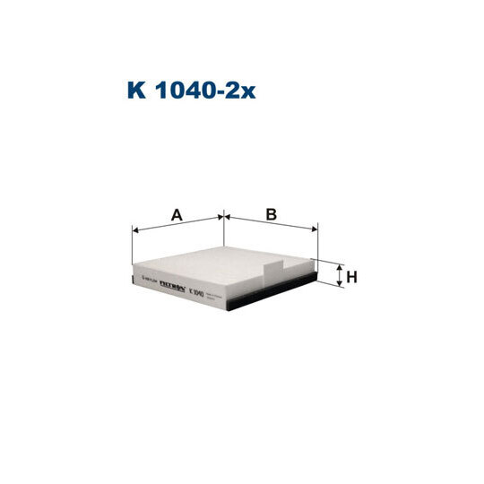 K 1040-2X - Filter, salongiõhk 