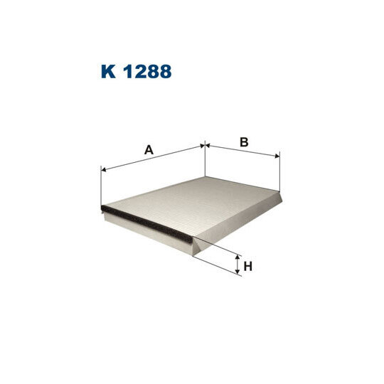 K 1288 - Filter, interior air 