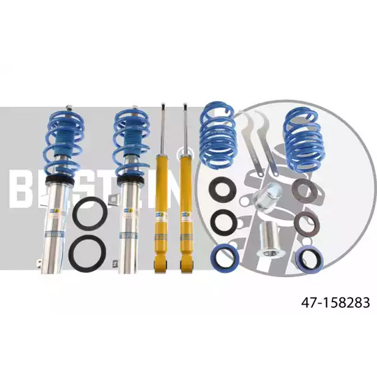 47-158283 - Suspension Kit, coil springs / shock absorbers 