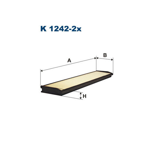 K 1242-2X - Filter, salongiõhk 