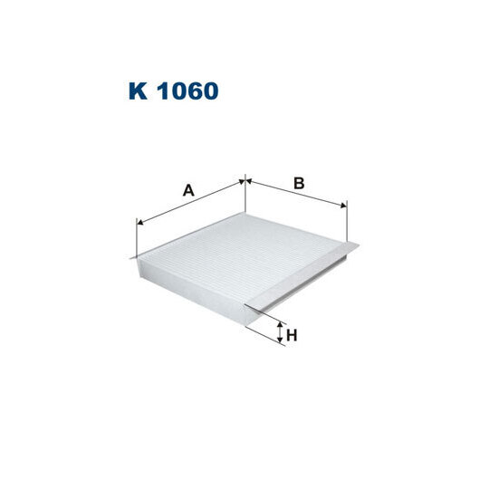 K 1060 - Filter, kupéventilation 