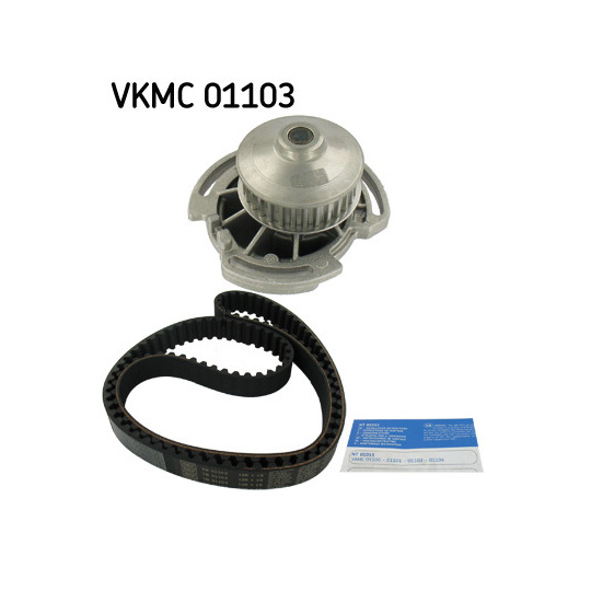VKMC 01103 - Vattenpump + kuggremssats 