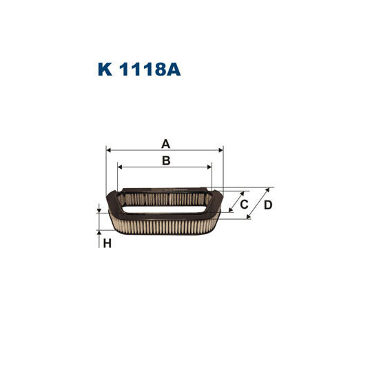 K 1118A - Filter, salongiõhk 