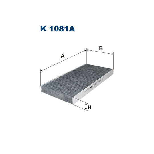 K 1081A - Filter, interior air 