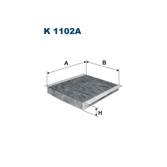 K 1102A - Filter, interior air 