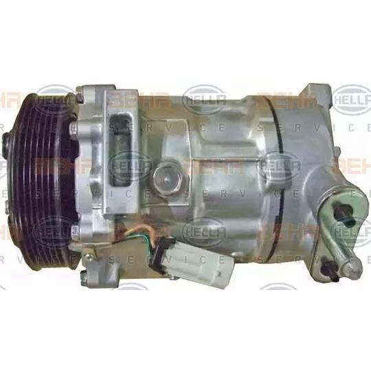 8FK351 334-311 - Kompressor, klimatanläggning 
