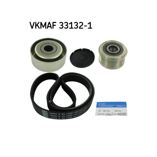 VKMAF 33132-1 - V-Ribbed Belt Set 