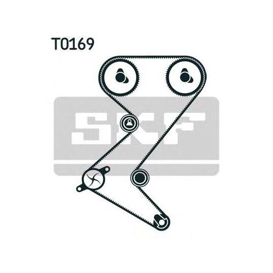 VKMC 03260 - Timing set (belt + pulley + water pump) 