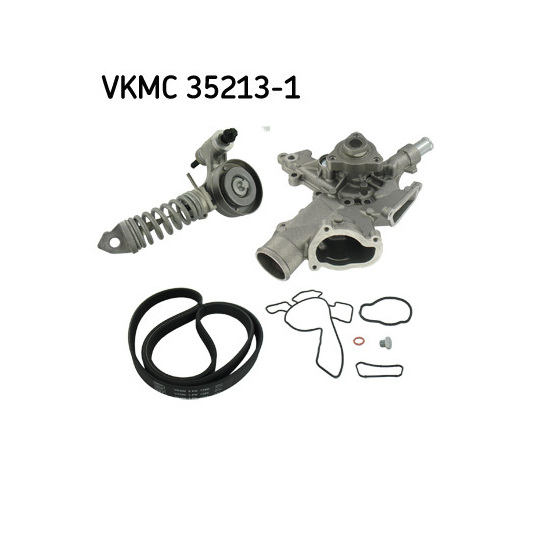 VKMC 35213-1 - Water Pump + V-Ribbed Belt Set 