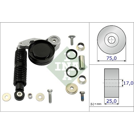533 0118 10 - Repair Kit, v-ribbed belt tensioner 
