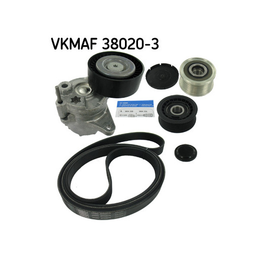 VKMAF 38020-3 - V-Ribbed Belt Set 
