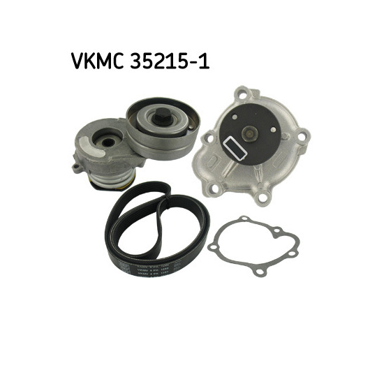 VKMC 35215-1 - Water Pump + V-Ribbed Belt Set 