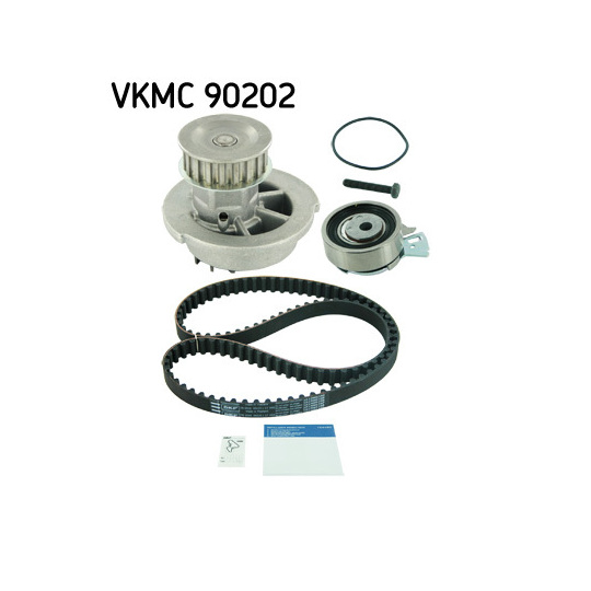 VKMC 90202 - Vesipumppu + jakohihnasarja 