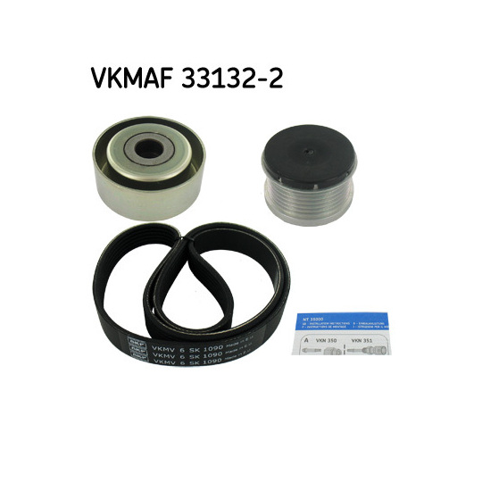 VKMAF 33132-2 - V-Ribbed Belt Set 
