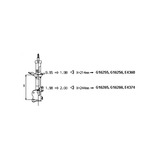 E4360 - Shock Absorber 