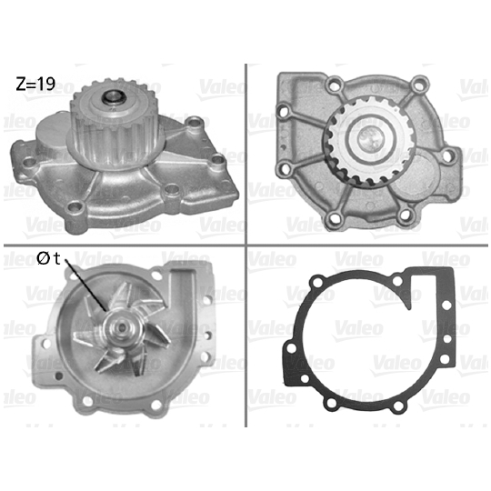 506325 - Water pump 