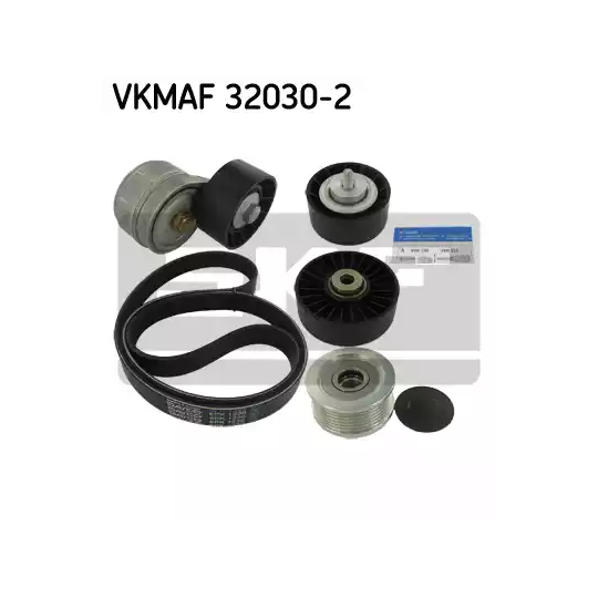 VKMAF 32030-2 - Flerspårsremssats 
