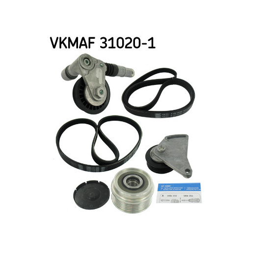 VKMAF 31020-1 - V-Ribbed Belt Set 