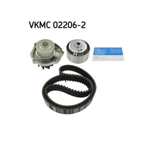 VKMC 02206-2 - Vattenpump + kuggremssats 