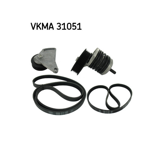 VKMA 31051 - V-Ribbed Belt Set 