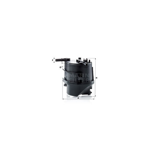 WK 939 - Fuel filter 