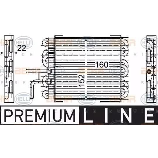 8MK 376 745-061 - Fuel radiator 