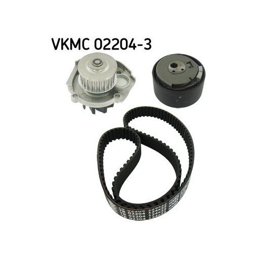 VKMC 02204-3 - Veepump + hammasrihmakomplekt 